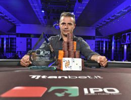 Giuseppe Cristaudo all' ITalian Poker Open