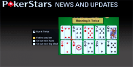 Pokerstars introduce il Run It Twice